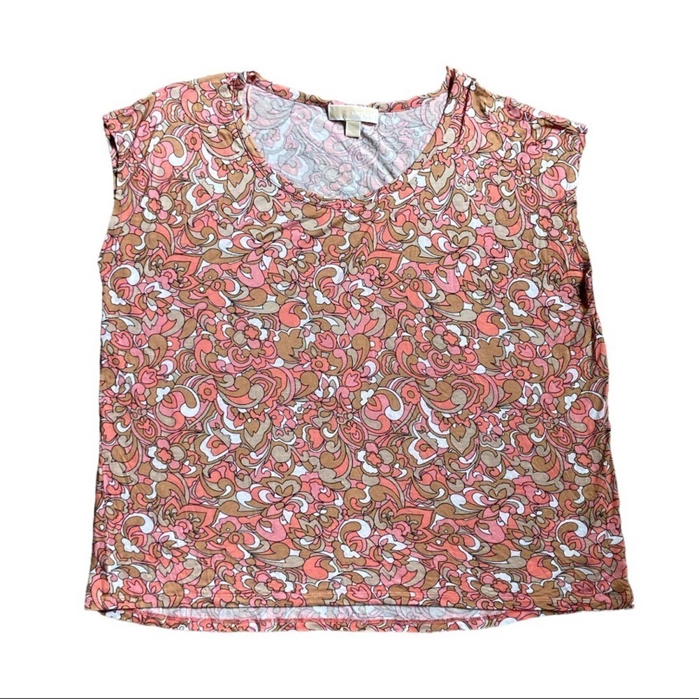 ❤️MICHAEL KORS PRINT TOP ~ 1X‎